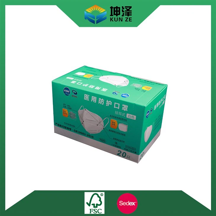 Custom Face Mask Packaging