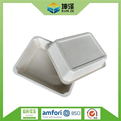 Suhkruroo bagasse konteinerid